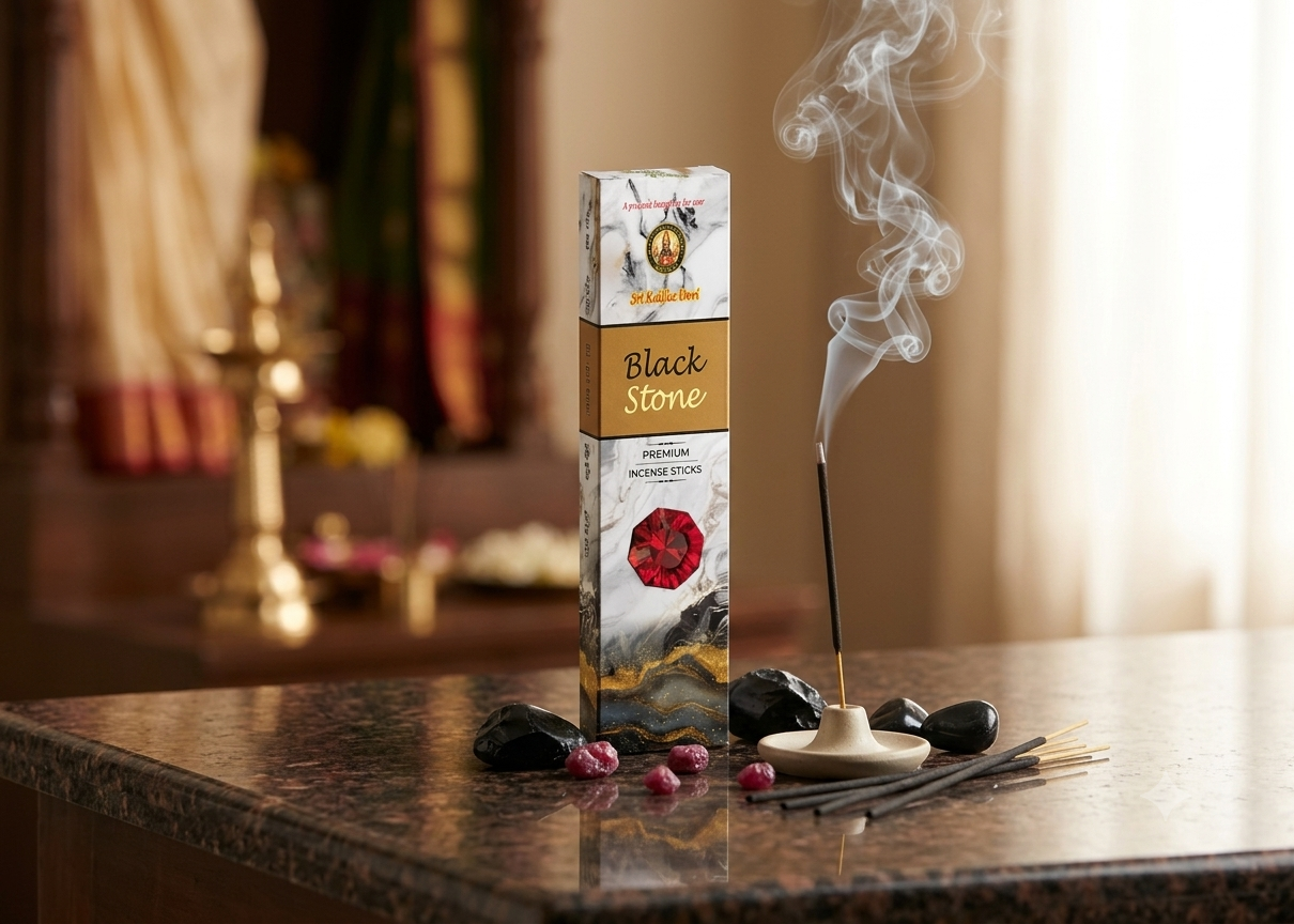 Black Stone Premium Incense Sticks (Agarbathi)